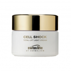 Kem giàu dinh dưỡng chống lão hóa và nâng cơ cho da dầu Swissline cell shock total lift light cream